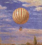Merse, Pal Szinyei The Balloon France oil painting artist